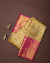 Gold Tissue Kanjivaram Silk Saree